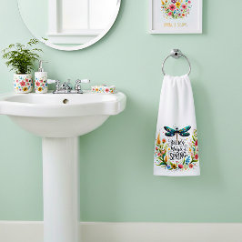 春フローラの魔法 ハンドタオル