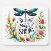 春フローラの魔法 マウスパッド (正面)