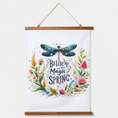 春フローラの魔法 吊り下げ型タペストリー (正面)