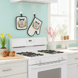 春フローラの魔法 鍋つかみ&鍋敷きセット