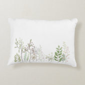 春フローラアクセント枕 アクセントクッション (裏面)