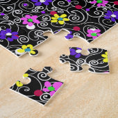 春フローラアート ジグソーパズル (側面)