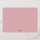 春フローライースターエッグ写真 箔シーズンカード (裏面)