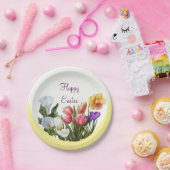 春フローライースタースプリングタイムフラワーエレガントズ ペーパープレート (パーティー)