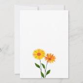 春フローラエレガントウェディング セーブザデート (裏面)