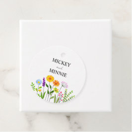 春フローラエレガントウェディング フェイバータグ