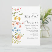 春フローラエレガントガーデンブライダルシャワー 招待状 (スタンド正面)