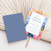 春フローラエレガントブライダルシャワー招待 招待状