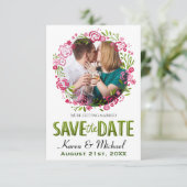 春フローラカスタムリース写真の保存日付 (スタンド正面)