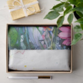 春フローラカラフルティッシュペーパー 薄葉紙 (ギフト)