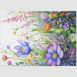 春フローラカラフルティッシュペーパー 薄葉紙