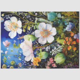 春フローラカラフルティッシュペーパー 薄葉紙