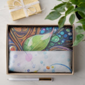 春フローラカラフルティッシュペーパー 薄葉紙 (ギフト)