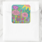 春フローラガーデンアート スクエアシール (バッグ)