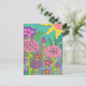 春フローラガーデンアート ポストカード (スタンド正面)