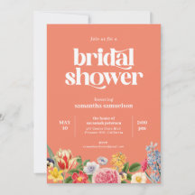 春フローラガーデンパーティーブライダルシャワー