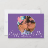 春フローラグリーンリーハッピーマザーズデイカード カード (正面)