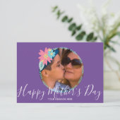 春フローラグリーンリーハッピーマザーズデイカード カード (スタンド正面)