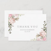 春フローラサンキューカード サンキューカード (正面/裏面)