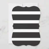 春フローラストライプのブライダルシャワー招待状 招待状 (裏面)