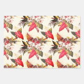 春フローラセットウッドベリー&ハリウッドフローラ ラッピングペーパーシート (正面3)