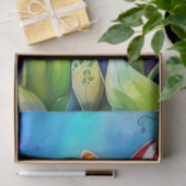 春フローラチューリップティッシュペーパー 薄葉紙 (ギフト)