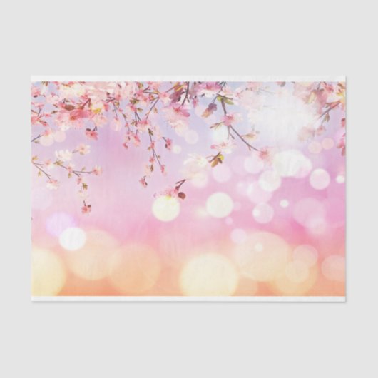 春フローラデザインシリーズ15 薄葉紙 (正面)