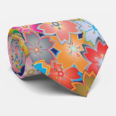 春フローラデザインタイ ネクタイ (ロール)