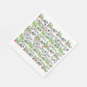 春フローラナプキン スタンダードランチョンナプキン (角)