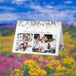 春フローラハッピーバースデーMomカード カード