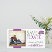 春フローラパンジーセーブ・ザ・デート案内 セーブザデート (スタンド正面)