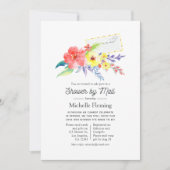 春フローラブライダルシャワーバイメール 招待状 (正面)
