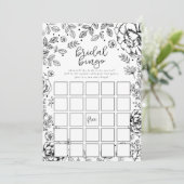 春フローラブライダルシャワービンゴゲームカード (スタンド正面)