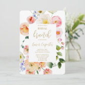 春フローラブライダルシャワーブランチ 招待状 (スタンド正面)