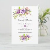 春フローラブランチとバブリーブライダルシャワー 招待状 (スタンド正面)