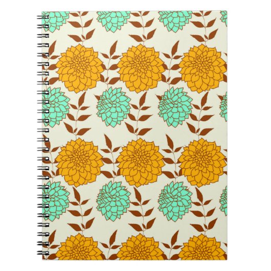 春フローラブーケスパイラルノート ノートブック (正面)