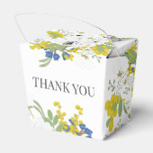 春フローラブーケブライダルシャワーサンキューファボ フェイバーボックス (裏面サイド)