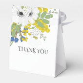 春フローラブーケブライダルシャワーサンキュー フェイバーボックス (裏面サイド)