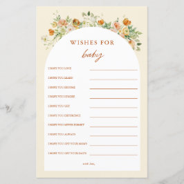 春フローラベビーシャワーベビー