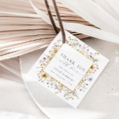 春フローラベビー開花ベビーシャワーありがとう フェイバータグ