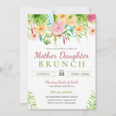 春フローラマザードーターチャーチブランチ 招待状 (正面)