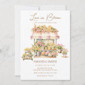 春フローラマーケットラブイン開花ブライダルシャワー 招待状 (正面)