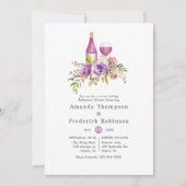 春フローラリハーサルディナーワインテイスティング 招待状 (正面)