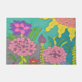 春フローラ園 ドアマット
