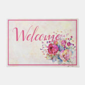 春フローラ形式 ドアマット (正面)