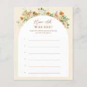 春フローラ彼女の赤ちゃんシャワーのゲーム (正面)