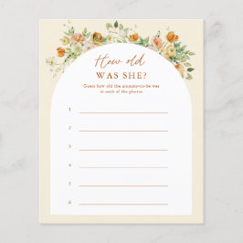 春フローラ彼女の赤ちゃんシャワーのゲーム