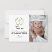 春フローラ手配の写真 サンキューカード (正面)