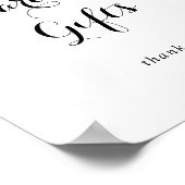 春フローラ書道カードとギフトサイン ポスター (角)