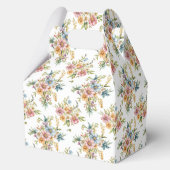 春フローラ母の日のパーティーの好意ボックス フェイバーボックス (裏面)